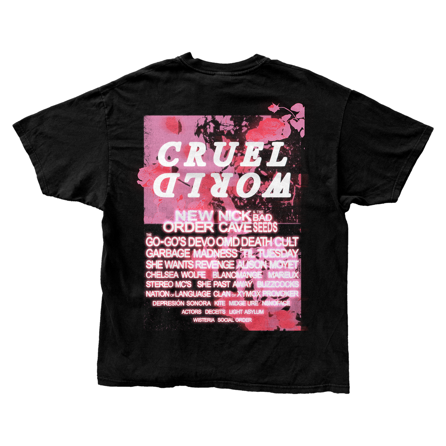 Roses Lineup Tee