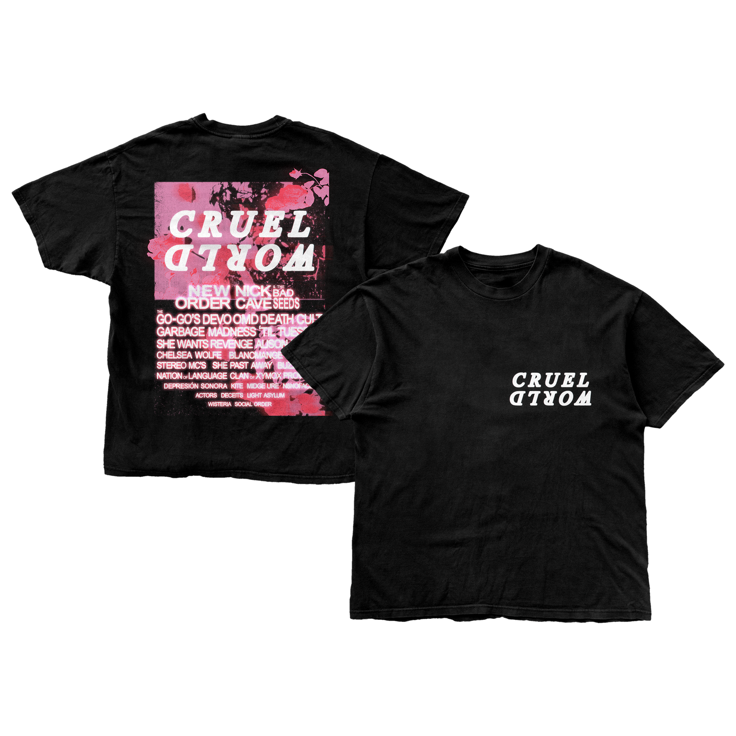 Roses Lineup Tee