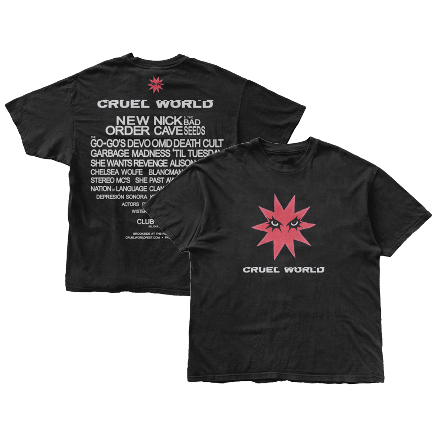 Rage Lineup Tee - Online Exclusive
