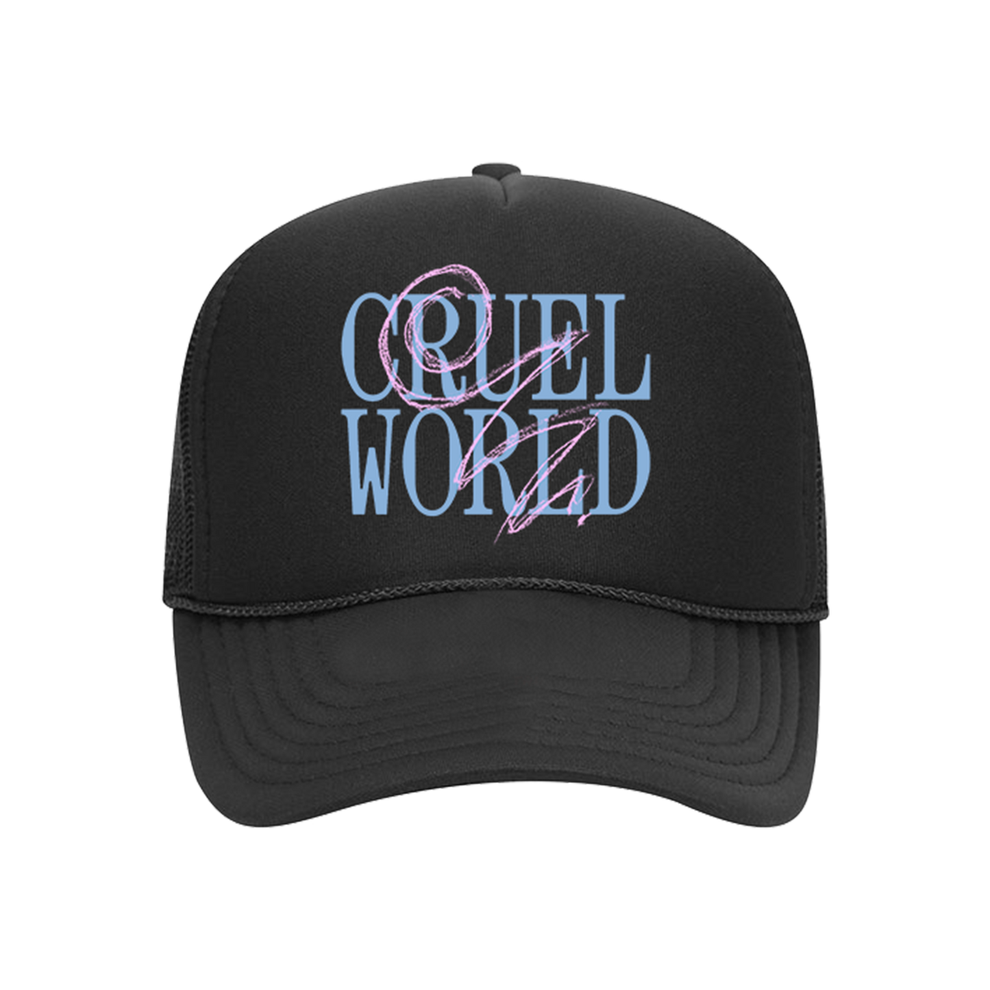 Cruel World Trucker Hat